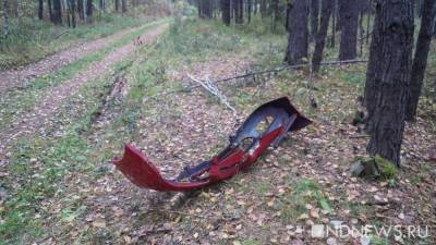 В Зауралье мотоциклист решил проехать по лесу и погиб