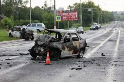 В России шесть человек сгорели заживо в жуткой аварии: видео и фото