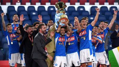 Гаттузо поделился эмоциями после победы «Наполи» в Кубке Италии по футболу