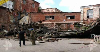 Первые кадры с места обрушения перехода в Ивановской области