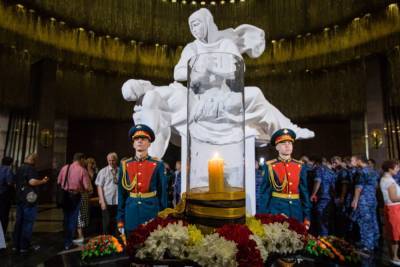 22 июня москвичи смогут зажечь свою памятную свечу в Музее Победы