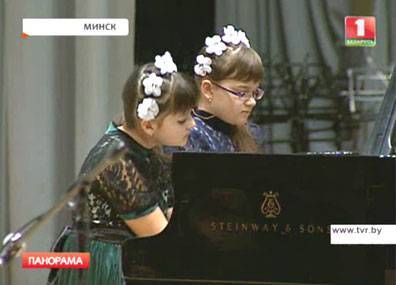 В Белгосфилармонии прошел десятый проект-концерт столичной детской музыкальной школы имени Глебова