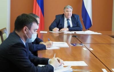 Глава Мордовии Владимир Волков провел рабочее совещание с членами Правительства по вопросам поэтапного выхода из ограничений