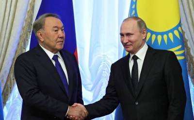 Путин направил заразившемуся коронавирусом Назарбаеву телеграмму с выражением поддержки