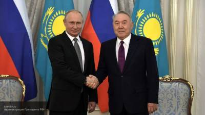 Президент РФ направил Назарбаеву телеграмму с пожеланием скорейшего выздоровления