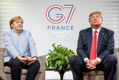 Меркель сместила Трампа с поста лидера глобализма