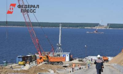 Дмитрий Азаров: строительство Волжского моста идет хорошими темпами