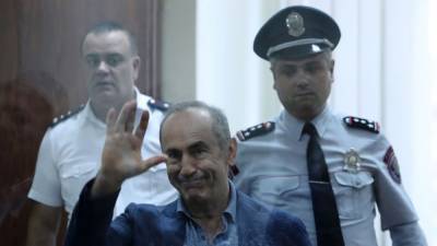 Бывший президент Армении Роберт Кочарян освобождён под залог