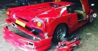 Ведущий Top Gear попал в аварию на коллекционном Lamborghini
