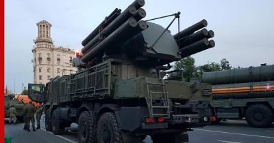 «Панцирь-СМ» с новейшими ракетами замечен на репетиции парада Победы
