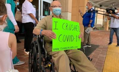 83-летний мужчина победил COVID-19 после 75 дней в больнице