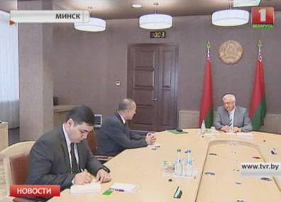 Михаил Мясникович встретился с послом Туркменистана