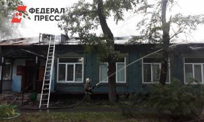 В Нижегородской области ликвидирован пожар в здании больницы