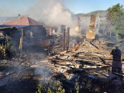В Башкирии в собственном доме сгорела 86-летняя бабушка
