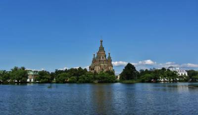 Реставрация собора Петра и Павла в Петергофе завершится к концу лета