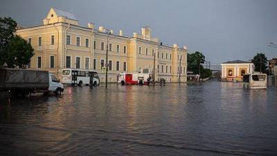 В Петербурге из-за грозы два человека погибли и трое пострадали