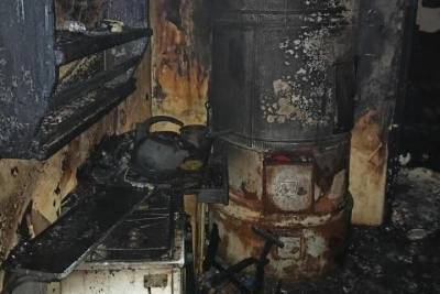 В Астрахани мужчина сгорел в собственном доме