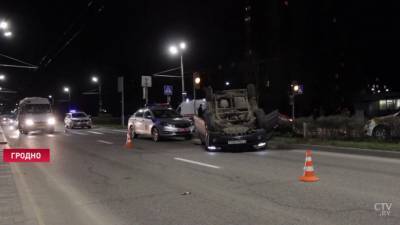 В Гродно столкнулись три автомобиля. Водитель одного из них был пьян - grodno24.com