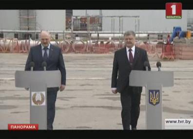 Александр Лукашенко и Петр Порошенко встретились в годовщину катастрофы на Чернобыльской АЭС
