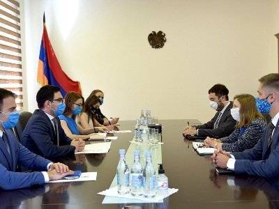 Министр юстиции Армении и посол США обсудили вопросы реформ в системе Полиции