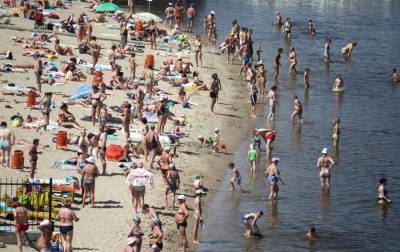 На пляжах Киева разрешили купаться