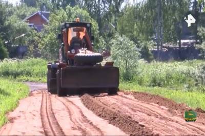 В Тверской области продолжаются дорожные работы