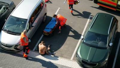 В Риге произошла стрельба на парковке, человек ранен