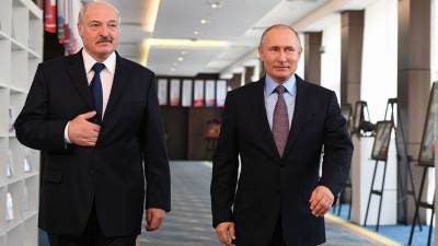 Путин провел телефонный разговор с Лукашенко