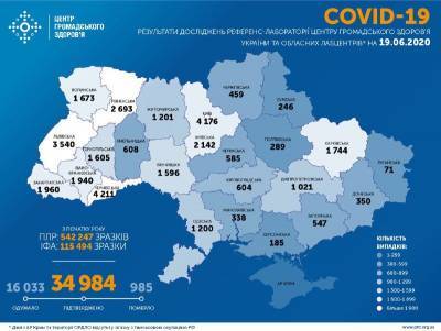 Коронавирус в Украине: какие области стали лидерами по распространению COVID-19