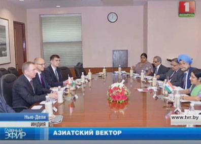 Владимир Макей во главе белорусской делегации посетил с официальным визитом Индию