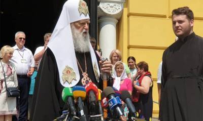 патриарх Филарет - Филарет уверяет, что не жаловался в органы на Порошенко и ПЦУ - capital.ua - Украина - Киев - Русь