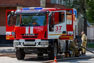 Возгорание в гараже на северо-востоке Москвы ликвидировали пожарные