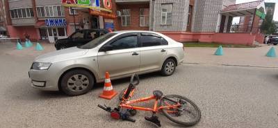 В Сыктывкаре сбили 11-летнего велосипедиста