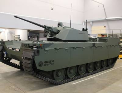 Эстонцы ударились в фантастику - авиадесантируемый беспилотный танк
