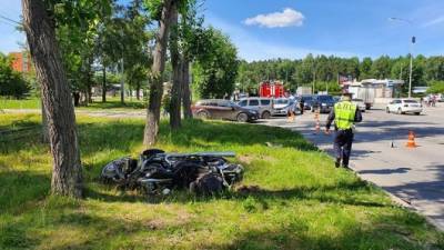 В Екатеринбурге насмерть сбили мотоциклиста