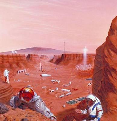 Ученые определили количество людей для колонизации Марса