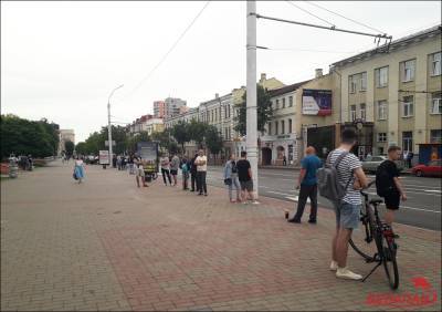 Гомель, Могилев, Орша, Пинск… Акции солидарности проходят во многих городах Беларуси