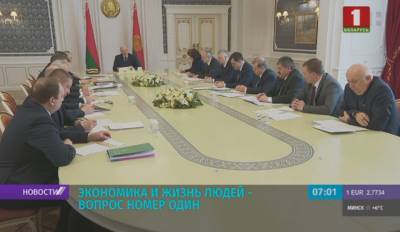 Президент Беларуси провел совещание по поставкам нефти и эпидемиологической ситуации в стране