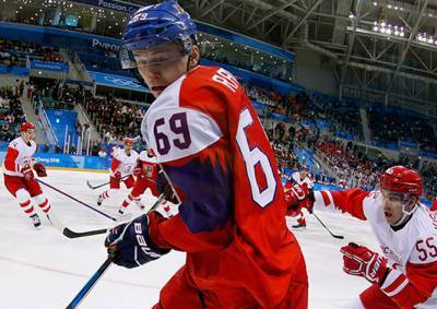 Россия обыграла Чехию и вышла в финал хоккейного турнира Олимпиады