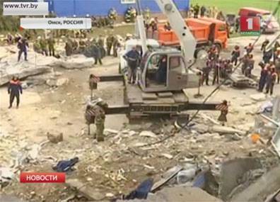 В Омске завершилась операция по поиску военнослужащих под завалами рухнувшей казармы