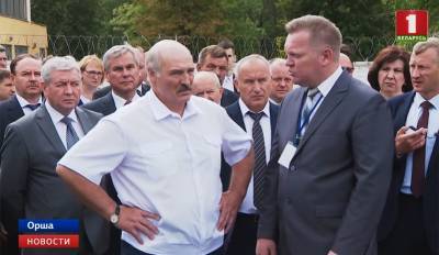 Президент раскритиковал чиновников за недолжную работу предприятий Оршанского района