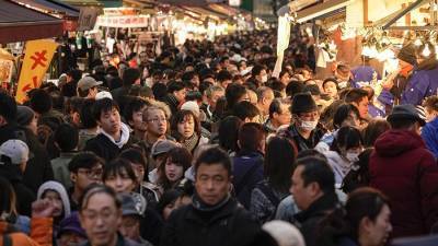 Численность населения Токио превысила 14 млн человек