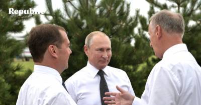 Статьи Путина, Медведева, Патрушева и интервью Володина как единый текст