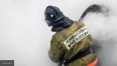 Загоревшийся ангар на севере Москвы потушили сотрудники МЧС