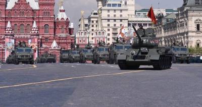 Генеральная репетиция Парада Победы началась на Красной площади
