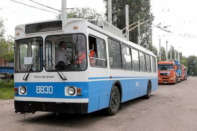 Последние московские троллейбусы приедут в Воронеже в июле