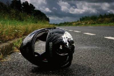 Мотоцикл сбил животное на дороге под Тверью