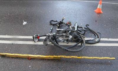 В Смоленской области женщина сбила велосипедиста, выходя из машины