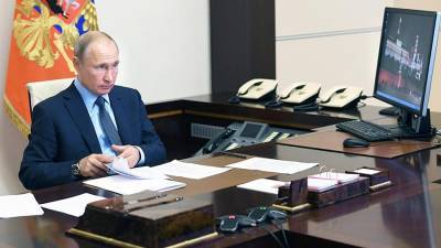 Путин призвал «додавить» коронавирус в регионах с учетом опыта Москвы