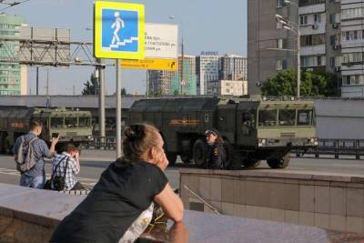 Ограничения движения из-за репетиции парада сняты в Москве